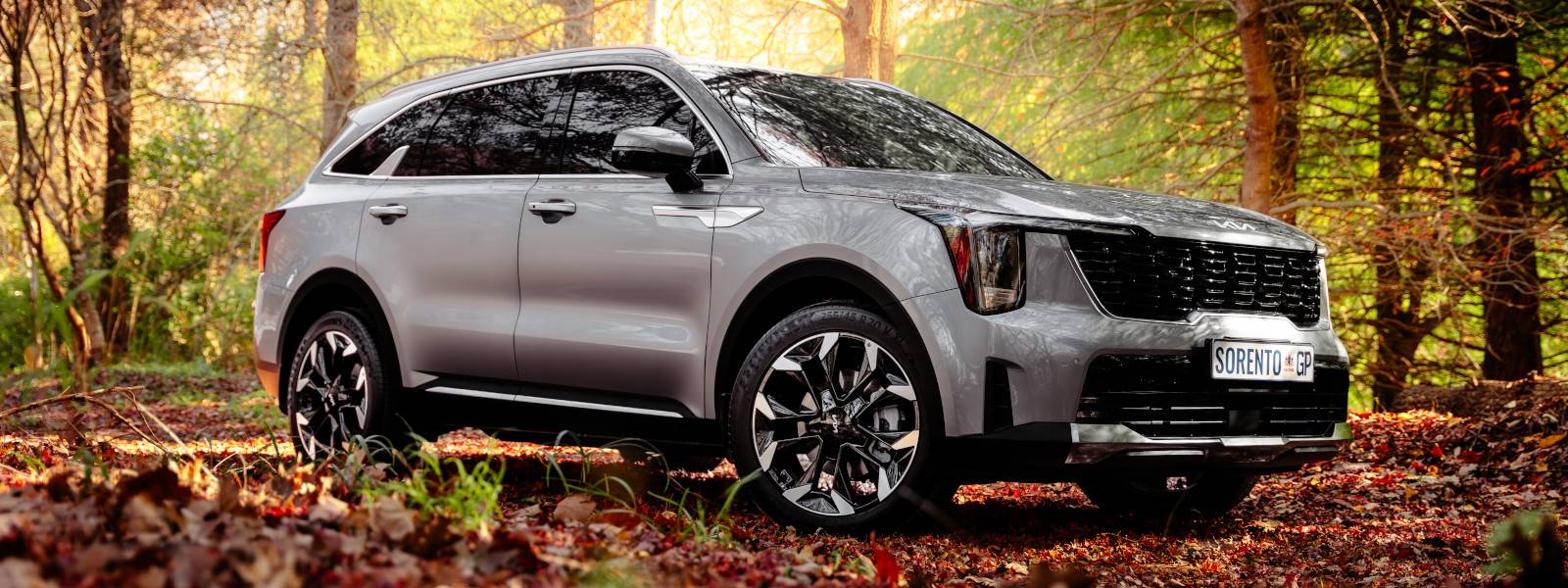 The facelift 7-seat Kia Sorento.