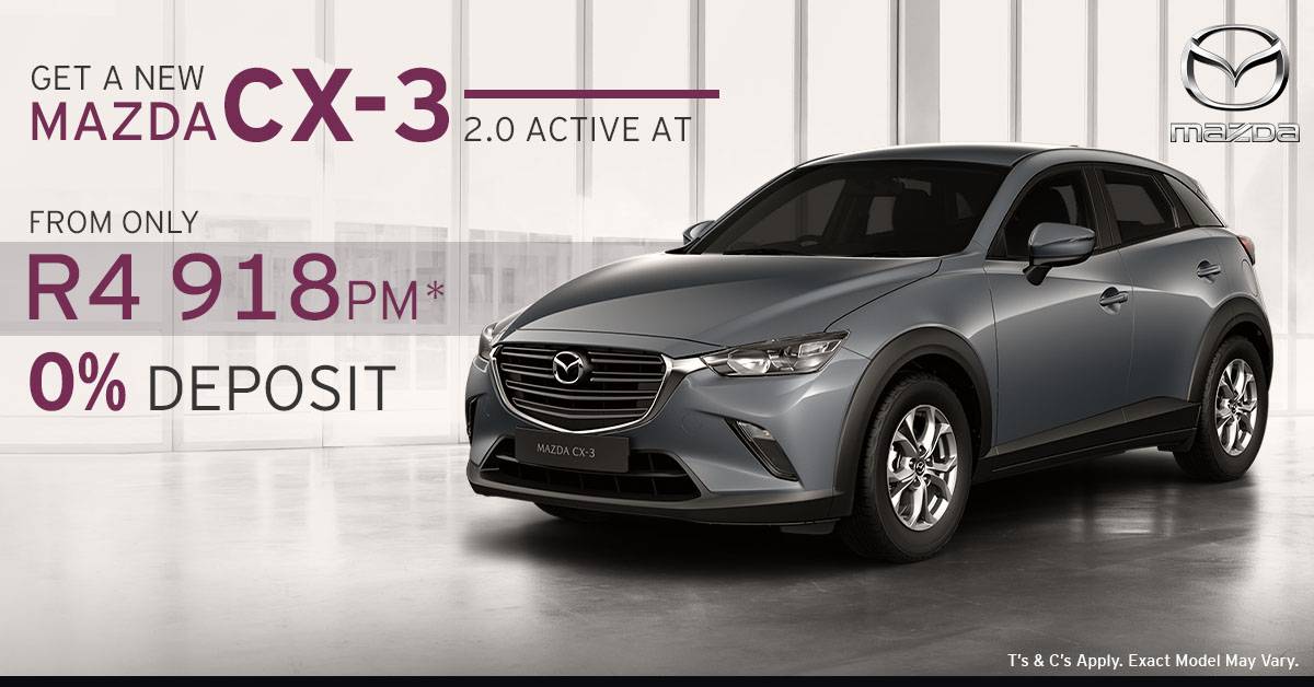 MAZDA CX-3 2.0 ACTIVE Mazda CX-3 2.0L Active 6AT - Lazarus Mazda Centurion