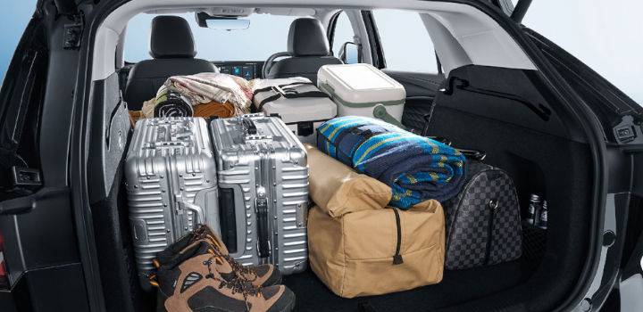 Luggage storage space.