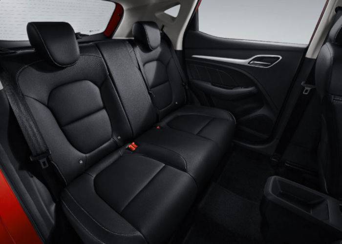 Spacious rear sitting area.