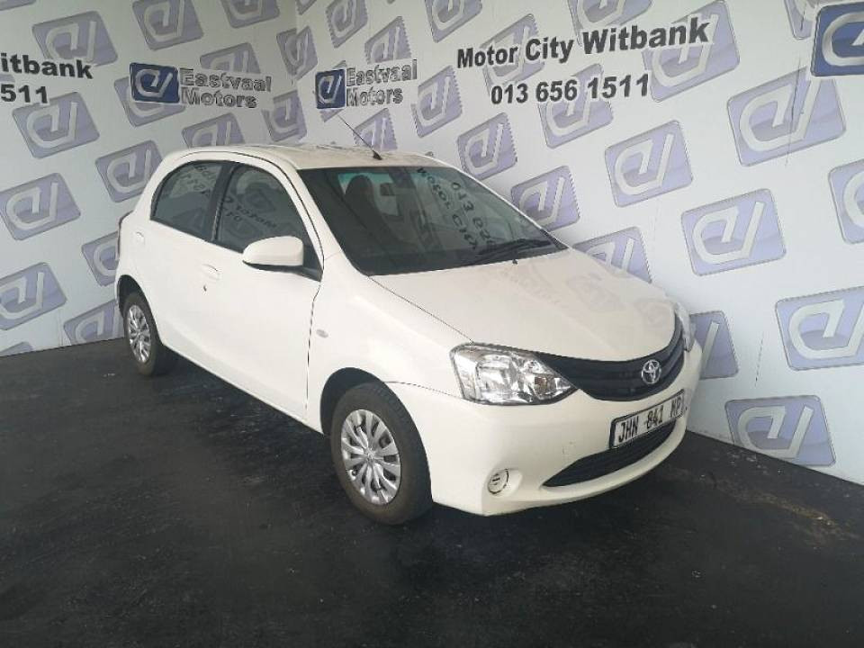 Used 2016 ETIOS 1.5 Xi SEDAN for sale in Witbank Eastvaal Motor Group