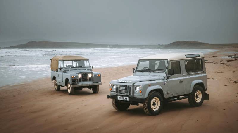 Land Rover Classic reveals Classic Defender Works V8 Islay Edition