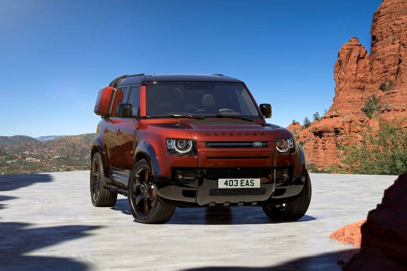 Defender takes luxury adventure to new heights with greater choice and more power