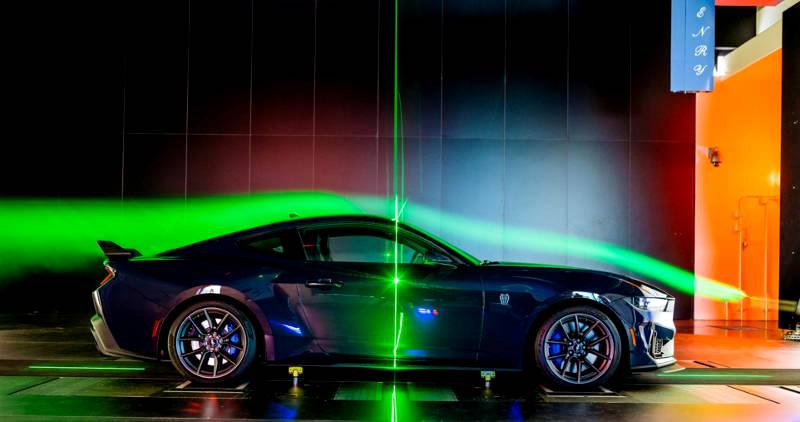 Aero First: New 322 km/h Wind Tunnel Treadmill Helped Design Mustang Dark Horse – the Most Aerodynamic, Track-capable Mustang Ye