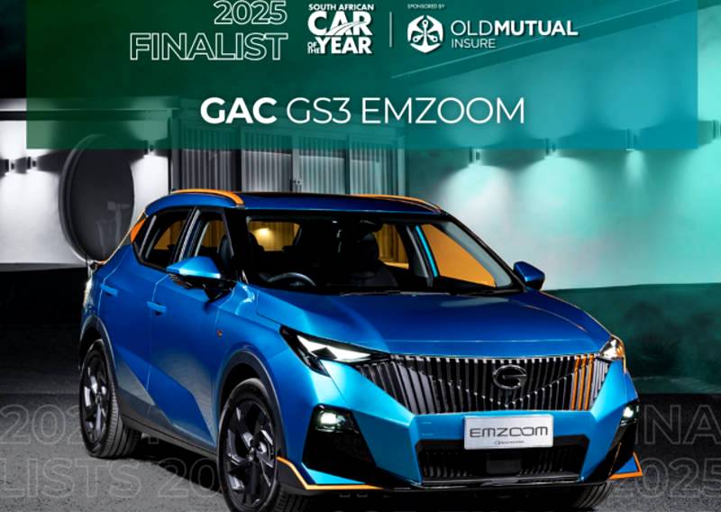 GAC Motor’s Emzoom Named Finalists for the 2025 South African Car of the Year (COTY)