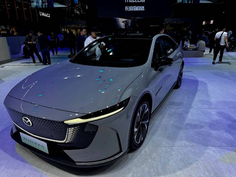 Mazda Unveils MAZDA EZ-60 New Electric SUV at Auto Shanghai 2025 - The second EV developed in collaboration with Changan Automob