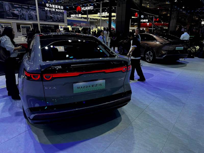 Mazda Unveils MAZDA EZ-60 New Electric SUV at Auto Shanghai 2025 - The second EV developed in collaboration with Changan Automob