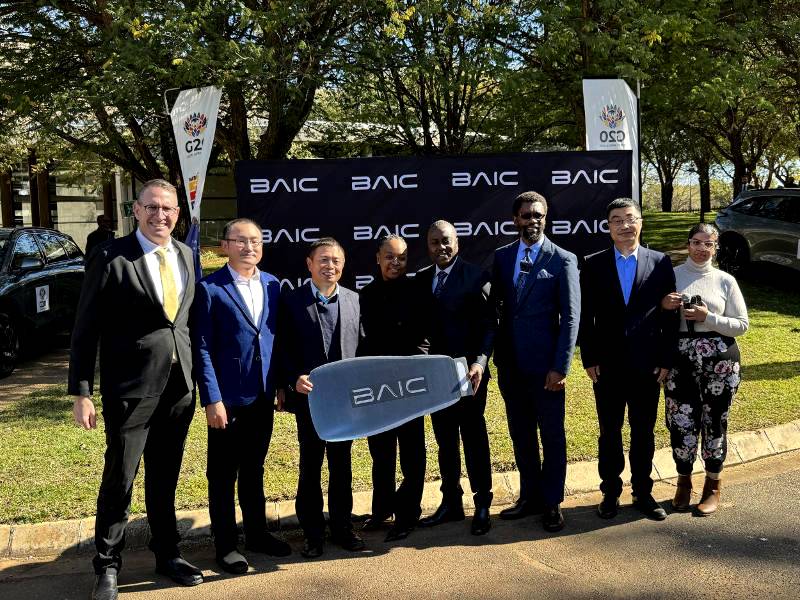 BAIC South Africa Drives Diplomacy Forward by sponsoring a fleet of vehicles for G20 Sherpa Meeting