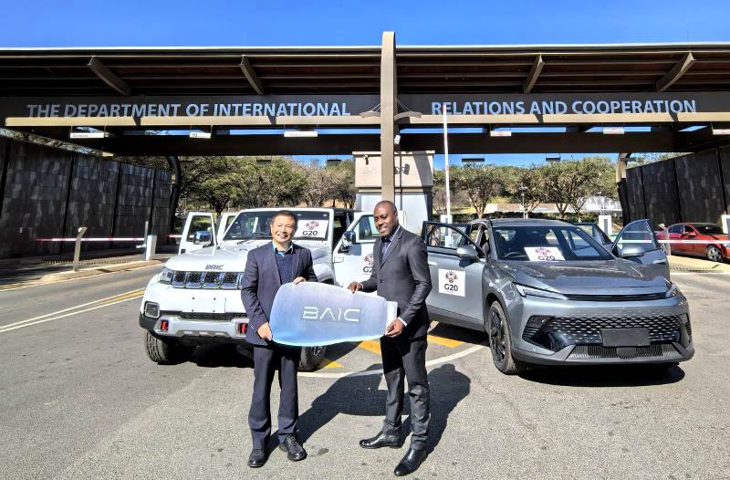 BAIC South Africa Drives Diplomacy Forward by sponsoring a fleet of vehicles for G20 Sherpa Meeting