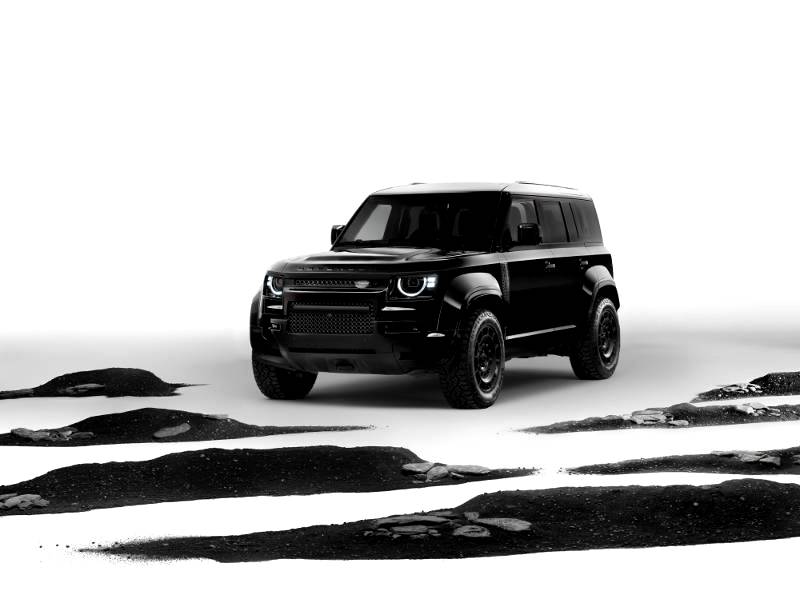 Defender OCTA Black: The tough luxury 4x4 rock star