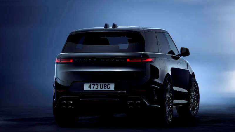 Dipped in black: New Range Rover Sport SV Black Edition gets monochrome treatment for ultimate sporting luxury