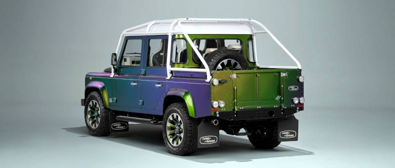 New Land Rover Classic Defender V8 family introduces new double cab option