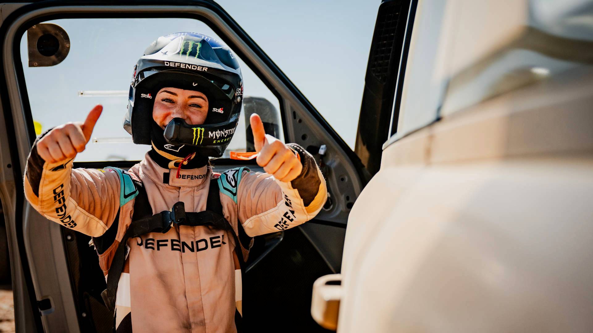 Defender Rally's debut World Rally-Raid Championship season