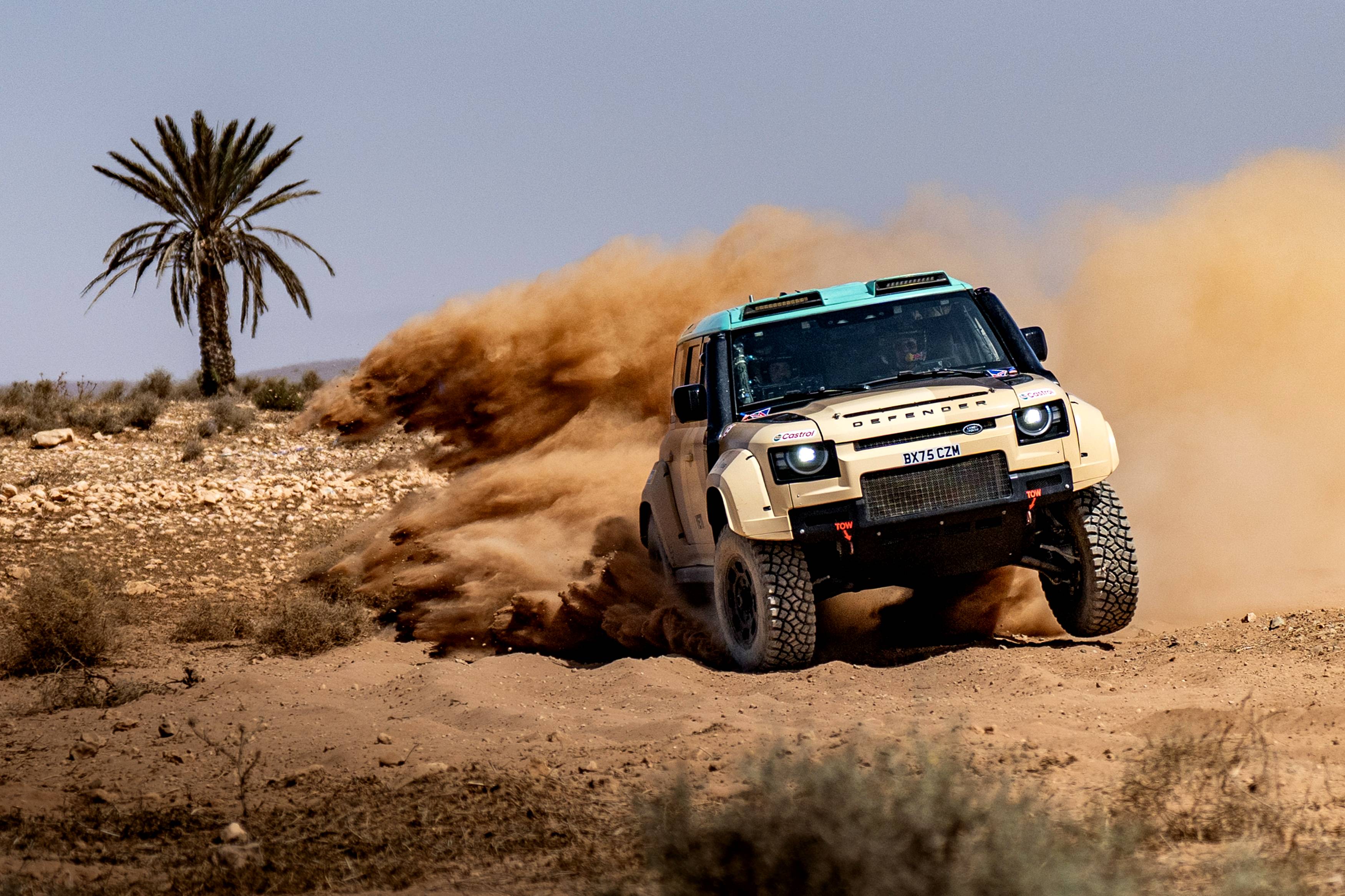 Defender Rally's debut World Rally-Raid Championship season