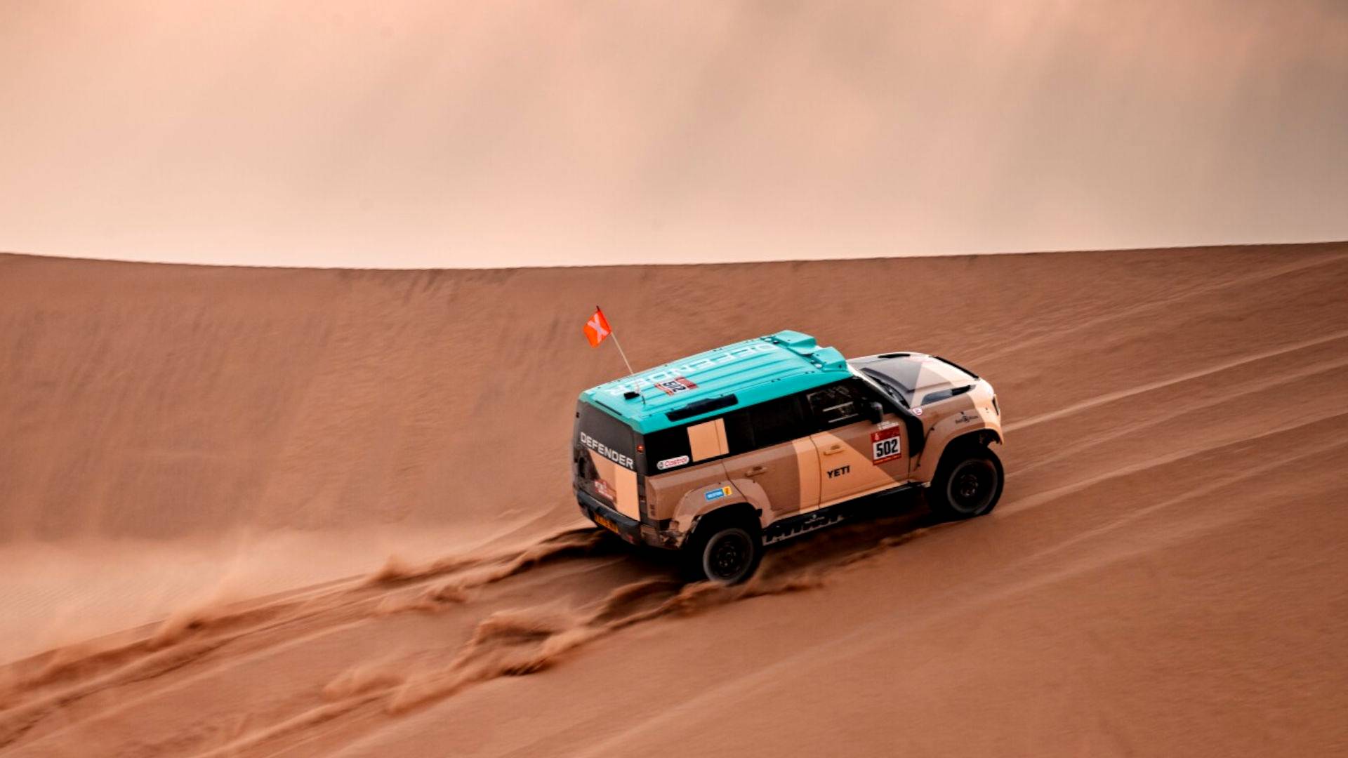 Defender Rally's debut World Rally-Raid Championship season