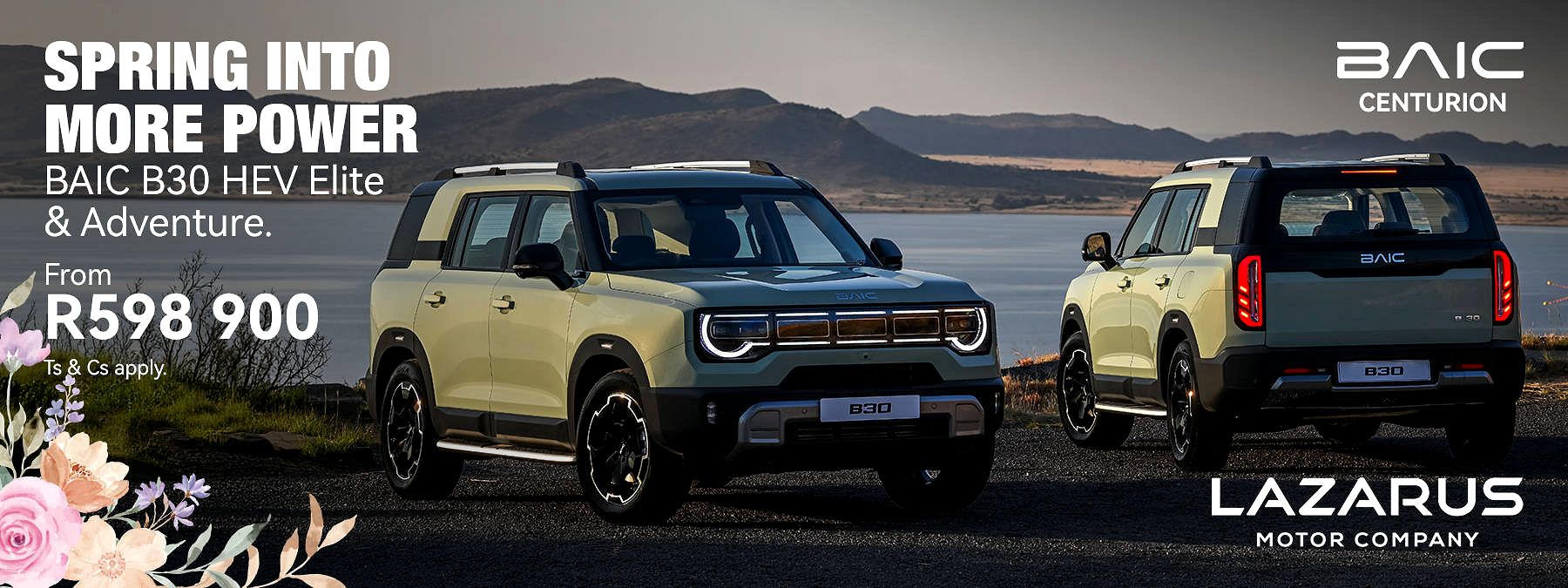 BAIC B30  HEV Elite & Adventure