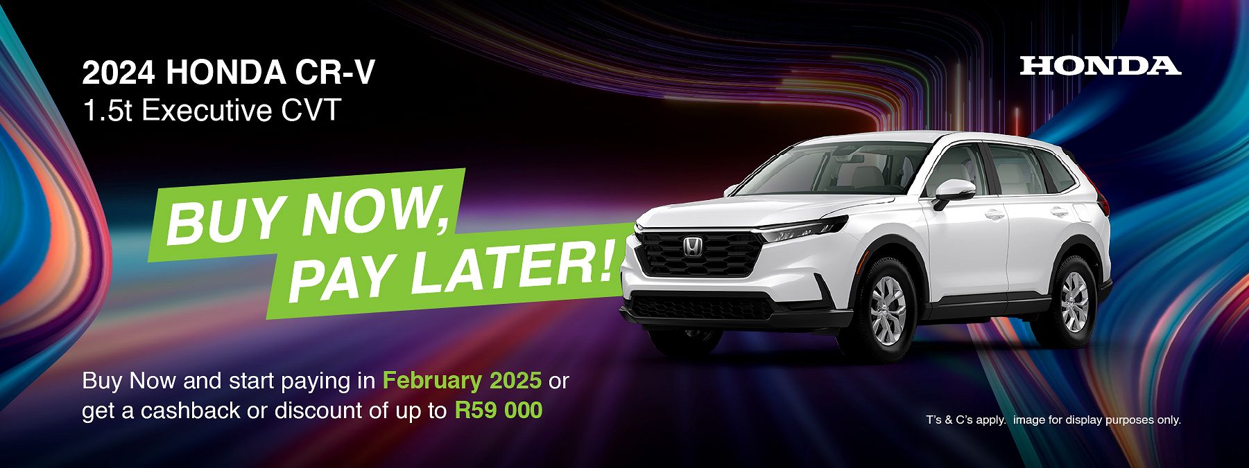 Buy Now, Pay Later - Honda-CR-V-