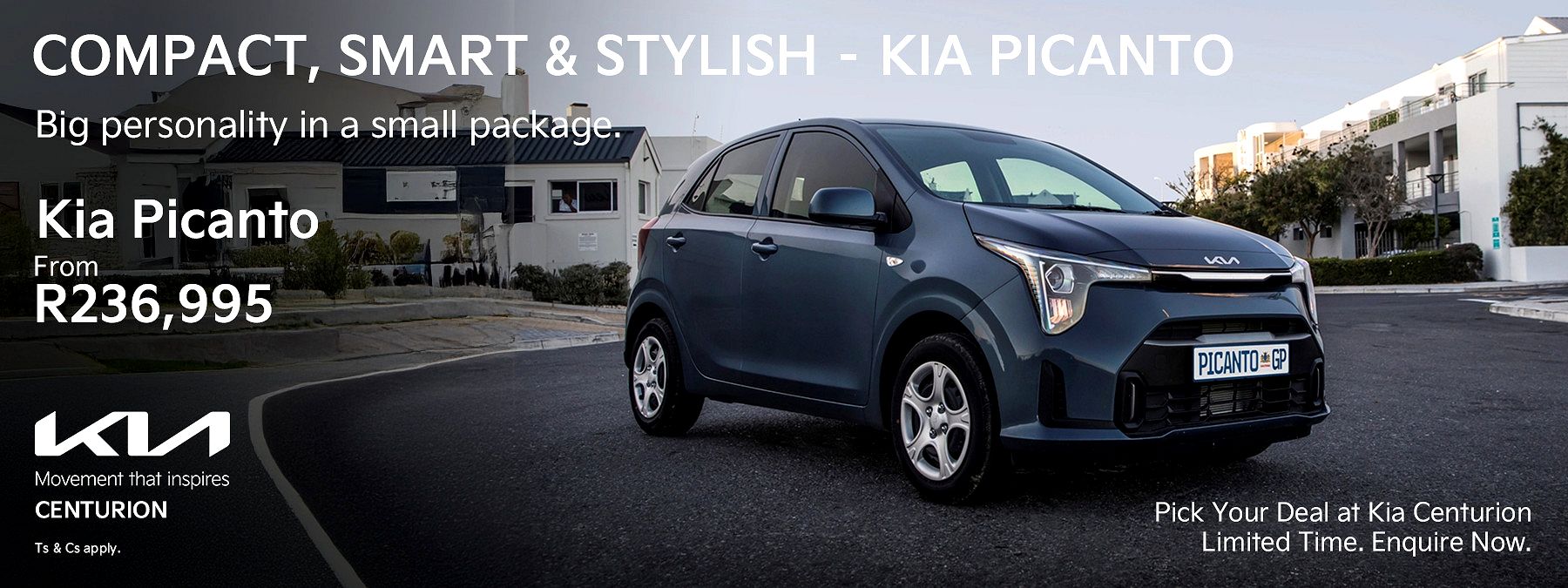 Compact, Smart and Stylish - Kia Picanto
