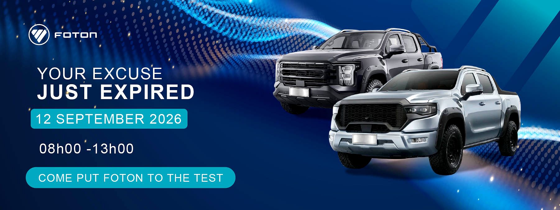 FOTON Test Drive