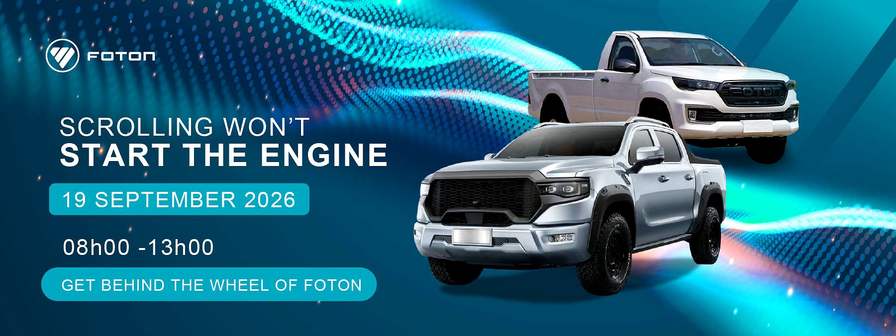 FOTON Test Drive