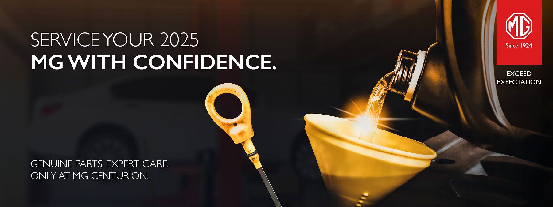 Service Your 2025 MG With Confidence