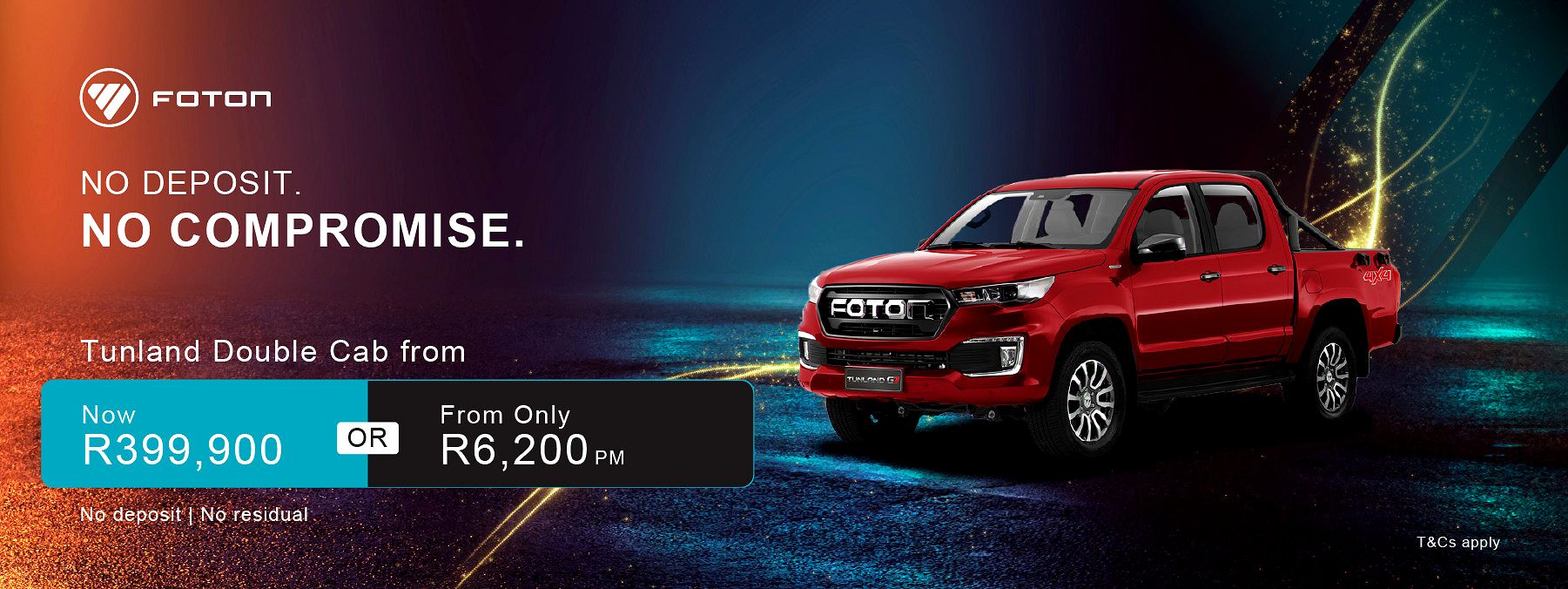 You Have The Options At Foton Centurion!