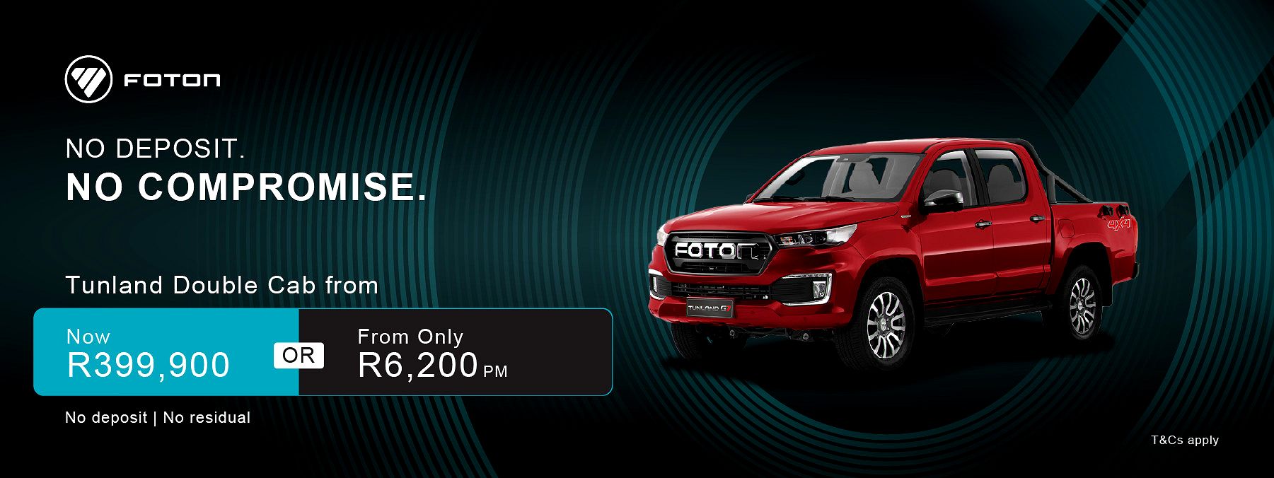 You Have The Options At Foton Centurion!